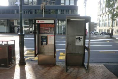 Exchange phone booths