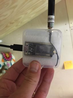 Heltec v4 and the handy plastic box it comes in